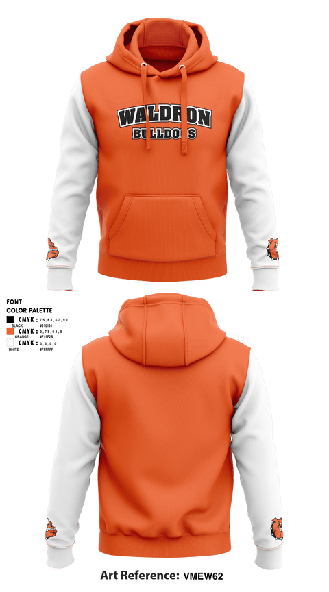 Hoodie, Waldron High School Track, Track & Field, Teamtime, Team time, sublimation, custom sports apparel, team uniforms, spirit wear, spiritwear, sports uniforms, custom shirts, team store, custom team store, fundraiser sports, apparel fundraiser