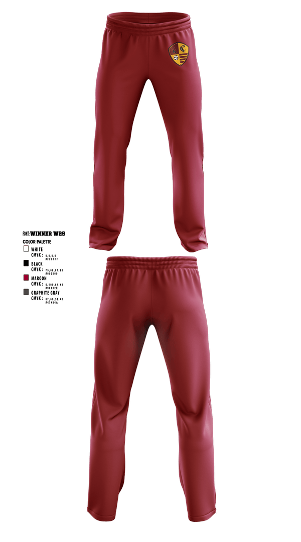 Sweatpants, Shadow Ridge High School Soccer, Men's Soccer, Teamtime, Team time, sublimation, custom sports apparel, team uniforms, spirit wear, spiritwear, sports uniforms, custom shirts, team store, custom team store, fundraiser sports, apparel fundraiser