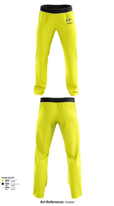 Airport High School Basketball 16474948 Sweatpants - 1