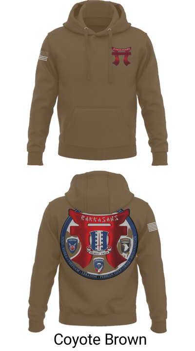 3-187 Rakkasans 16678099 Hoodie - 44