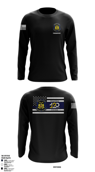 Long Sleeve Performance Shirt, MSHP Class 120, Police, Teamtime, Team time, sublimation, custom sports apparel, team uniforms, spirit wear, spiritwear, sports uniforms, custom shirts, team store, custom team store, fundraiser sports, apparel fundraiser