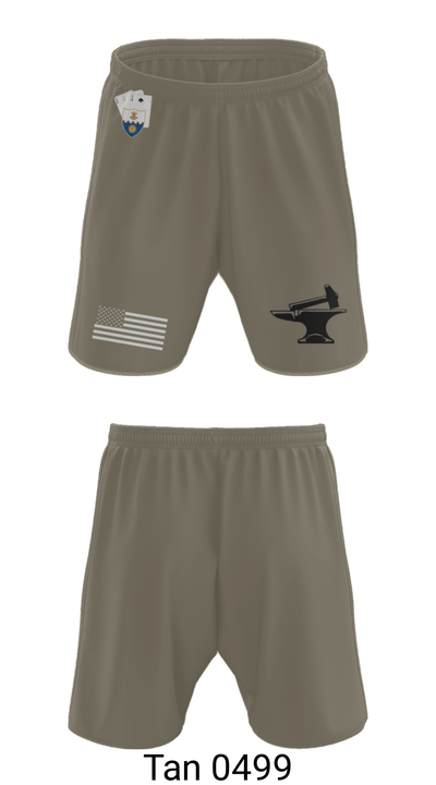 Anvil company, 2-22 Infantry 69124042 Athletic Shorts With Pockets - 29