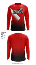 North Johnston High School Soccer 66285783 Long Sleeve Performance Shirt - 1