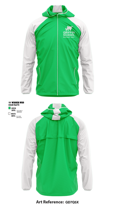 Griffin School 93424450 Windbreaker - 1