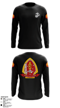 1st Battalion 2nd Marines 97957515 Long Sleeve Performance Shirt - 3
