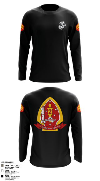 Long Sleeve Performance Shirt, , Marines, Teamtime, Team time, sublimation, custom sports apparel, team uniforms, spirit wear, spiritwear, sports uniforms, custom shirts, team store, custom team store, fundraiser sports, apparel fundraiser