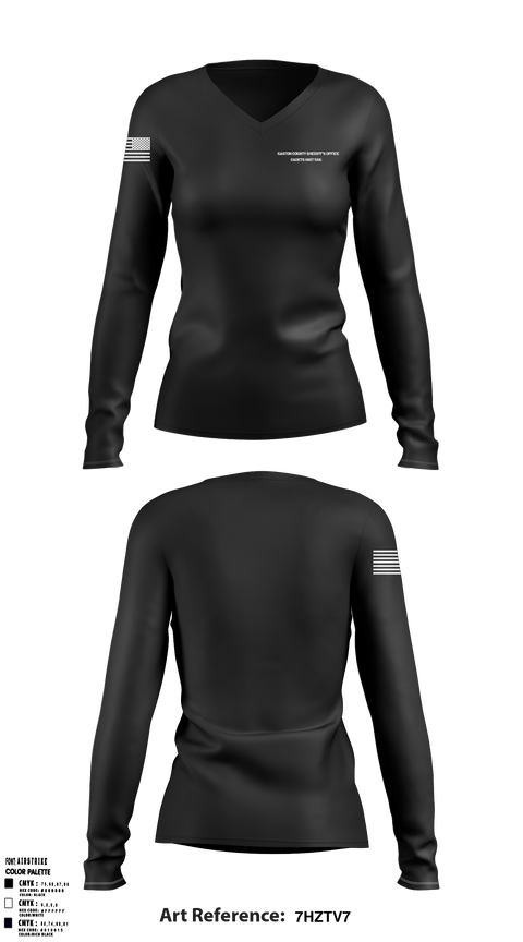 Women's Long Sleeve Vneck Shirt, , Police, Teamtime, Team time, sublimation, custom sports apparel, team uniforms, spirit wear, spiritwear, sports uniforms, custom shirts, team store, custom team store, fundraiser sports, apparel fundraiser