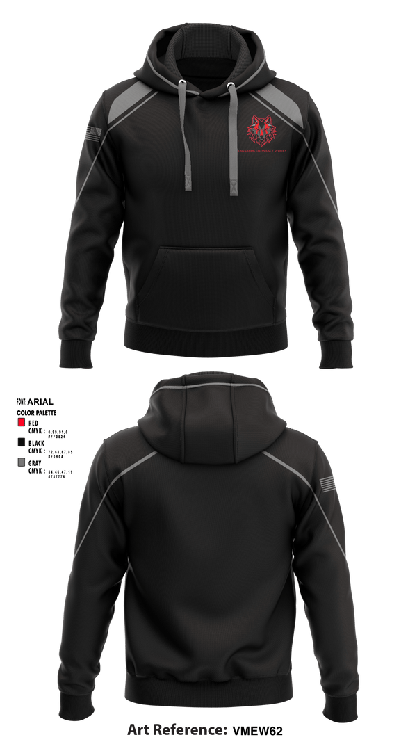 Hoodie, Ragnarok Ordnance Works, , Teamtime, Team time, sublimation, custom sports apparel, team uniforms, spirit wear, spiritwear, sports uniforms, custom shirts, team store, custom team store, fundraiser sports, apparel fundraiser
