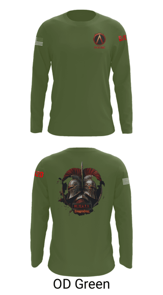 Long Sleeve Performance Shirt, , Army, Teamtime, Team time, sublimation, custom sports apparel, team uniforms, spirit wear, spiritwear, sports uniforms, custom shirts, team store, custom team store, fundraiser sports, apparel fundraiser
