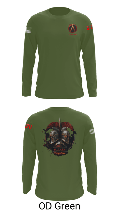 B/62D ESB 64336384 Long Sleeve Performance Shirt - 16