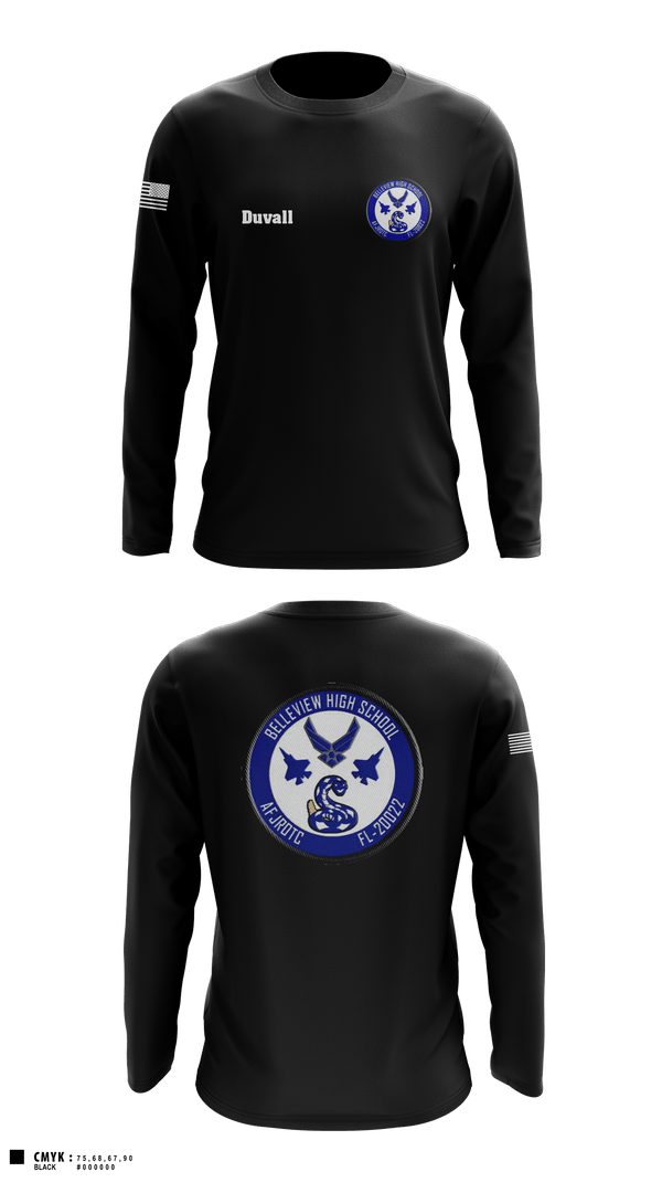 Long Sleeve Performance Shirt, Foxtrot, Air Force, Teamtime, Team time, sublimation, custom sports apparel, team uniforms, spirit wear, spiritwear, sports uniforms, custom shirts, team store, custom team store, fundraiser sports, apparel fundraiser
