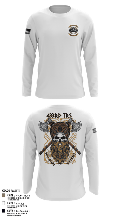 433 TRS 45089100 Long Sleeve Performance Shirt - 2