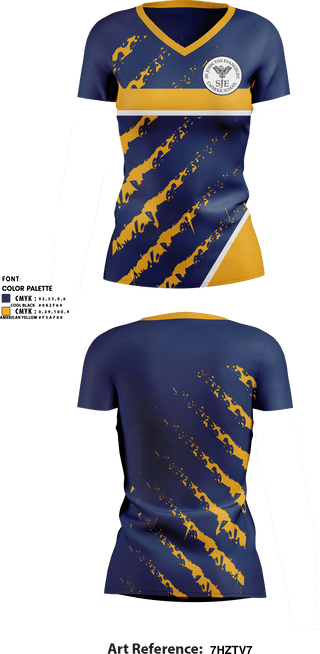 Women's Short Sleeve Vneck Shirt, St John The Evangelist School, Spirit Store, Teamtime, Team time, sublimation, custom sports apparel, team uniforms, spirit wear, spiritwear, sports uniforms, custom shirts, team store, custom team store, fundraiser sports, apparel fundraiser
