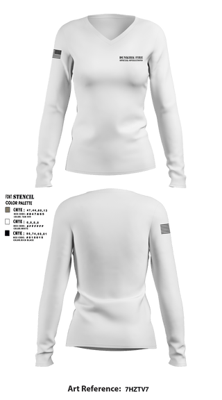 Women's Long Sleeve Vneck Shirt, , Fire Department, Teamtime, Team time, sublimation, custom sports apparel, team uniforms, spirit wear, spiritwear, sports uniforms, custom shirts, team store, custom team store, fundraiser sports, apparel fundraiser