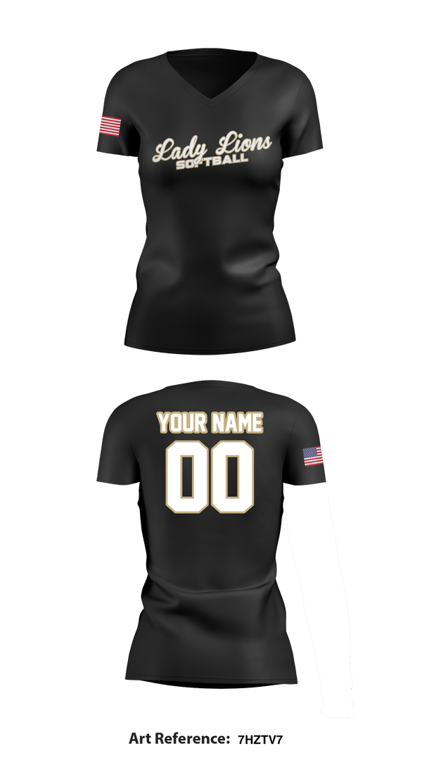 Women's Short Sleeve Vneck Shirt, Veritas Christian Academy Softball, Softball, Teamtime, Team time, sublimation, custom sports apparel, team uniforms, spirit wear, spiritwear, sports uniforms, custom shirts, team store, custom team store, fundraiser sports, apparel fundraiser