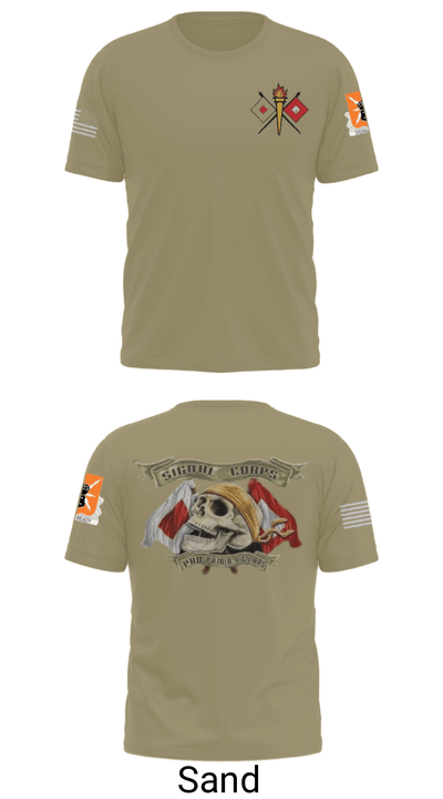 4ID 3ABCT 1-66AR HHC S6 4294361 Short Sleeve Performance Shirt - 46