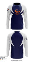 College Place High School Wrestling 47921319 Long Sleeve Rash Guard Shirt - 2
