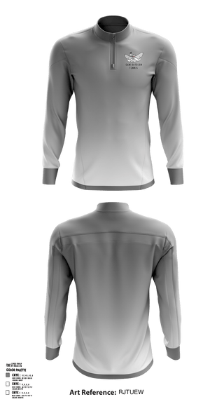 Quarter Zip Jacket, Sam Rayburn High School Tennis, Tennis, Teamtime, Team time, sublimation, custom sports apparel, team uniforms, spirit wear, spiritwear, sports uniforms, custom shirts, team store, custom team store, fundraiser sports, apparel fundraiser