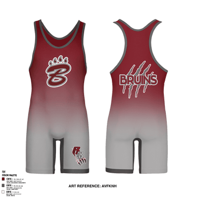 BRUINS 11427770 Wrestling Singlet - 12