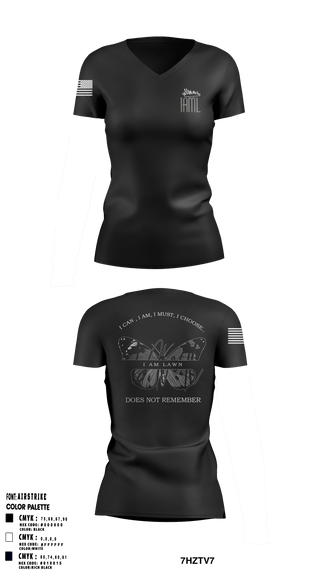 Women's Short Sleeve Vneck Shirt, IAML, Space Force, Teamtime, Team time, sublimation, custom sports apparel, team uniforms, spirit wear, spiritwear, sports uniforms, custom shirts, team store, custom team store, fundraiser sports, apparel fundraiser