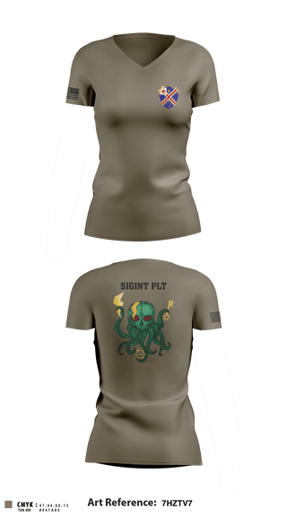 Women's Short Sleeve Vneck Shirt, , Army, Teamtime, Team time, sublimation, custom sports apparel, team uniforms, spirit wear, spiritwear, sports uniforms, custom shirts, team store, custom team store, fundraiser sports, apparel fundraiser