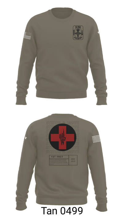 1st FRSD 86296727 Crew Neck Sweatshirt - 11