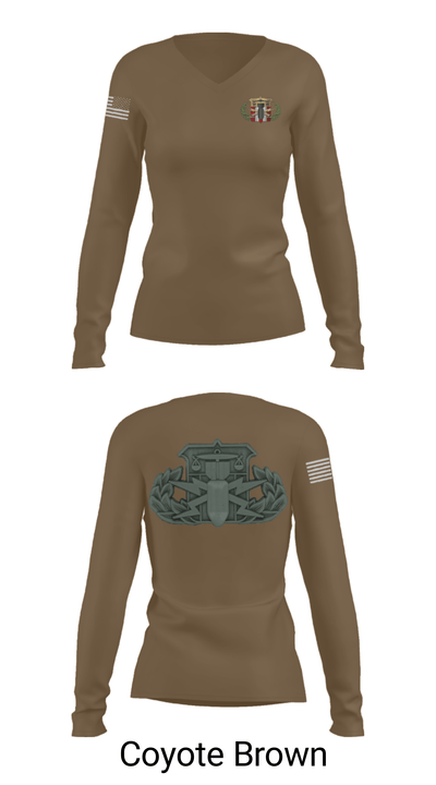 Scranton Police Hazardous Device and Explosives Unit 46481870 Women's Long Sleeve V-neck Shirt - 38