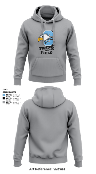 Hoodie, Grand Rapids Christian Eagles, Track & Field, Teamtime, Team time, sublimation, custom sports apparel, team uniforms, spirit wear, spiritwear, sports uniforms, custom shirts, team store, custom team store, fundraiser sports, apparel fundraiser