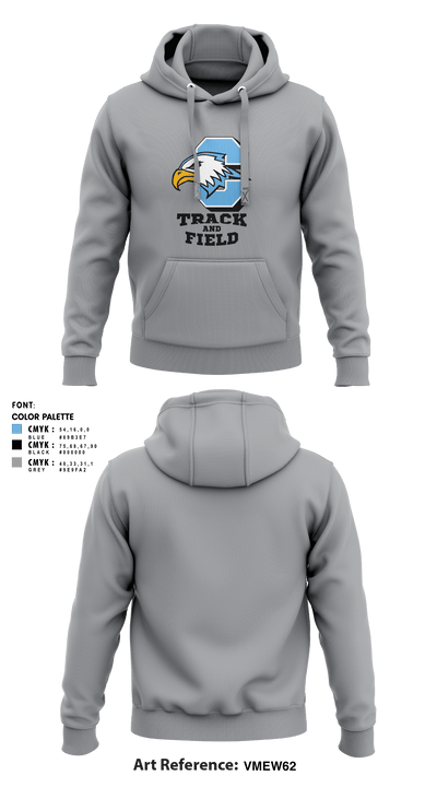 Grand Rapids Christian Eagles 66554595 Hoodie - 2