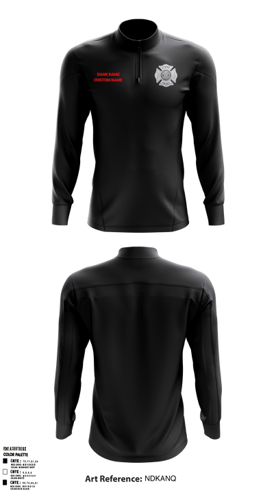 V.A. Public Safety 28704642 Quarter Zip Jacket - 11
