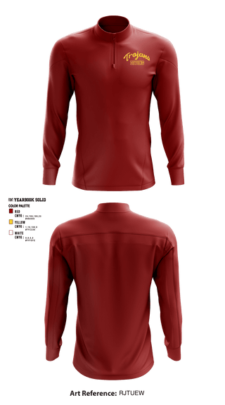 Quarter Zip Jacket, University Of Southern California Diving, Spirit Store, Teamtime, Team time, sublimation, custom sports apparel, team uniforms, spirit wear, spiritwear, sports uniforms, custom shirts, team store, custom team store, fundraiser sports, apparel fundraiser