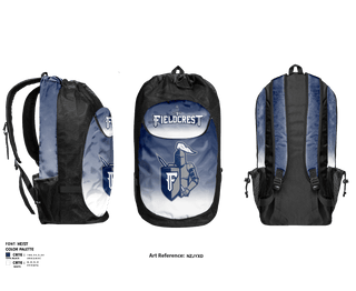 Gear Bag, Fieldcrest High School, Spirit Store, Teamtime, Team time, sublimation, custom sports apparel, team uniforms, spirit wear, spiritwear, sports uniforms, custom shirts, team store, custom team store, fundraiser sports, apparel fundraiser