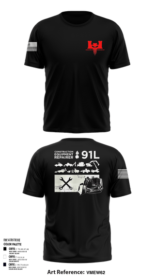 Short Sleeve Performance Shirt, 302nd EN CO, Army, Teamtime, Team time, sublimation, custom sports apparel, team uniforms, spirit wear, spiritwear, sports uniforms, custom shirts, team store, custom team store, fundraiser sports, apparel fundraiser