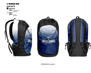 Gear Bag, Twelve Corners Middle School Volleyball, Women's Volleyball, Teamtime, Team time, sublimation, custom sports apparel, team uniforms, spirit wear, spiritwear, sports uniforms, custom shirts, team store, custom team store, fundraiser sports, apparel fundraiser