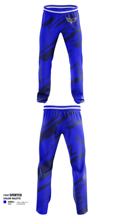 Eisenhower High School Volleyball 77100721 Sweatpants - 1