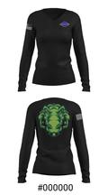 6RTB COMMO 71701887 Women's Long Sleeve V-neck Shirt - 37