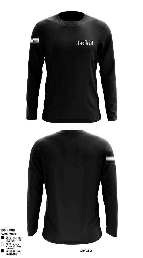 Long Sleeve Performance Shirt, 576 jackals, Army, Teamtime, Team time, sublimation, custom sports apparel, team uniforms, spirit wear, spiritwear, sports uniforms, custom shirts, team store, custom team store, fundraiser sports, apparel fundraiser