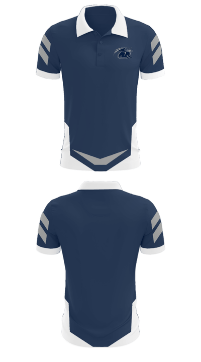 Henry F Moss Middle School Football 2709837 Short Sleeve Performance Polo - 21