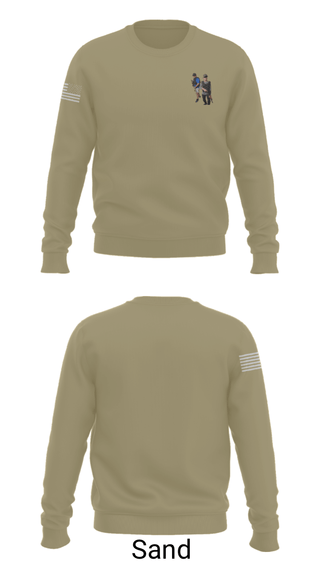 Crew Neck Sweatshirt, , Army, Teamtime, Team time, sublimation, custom sports apparel, team uniforms, spirit wear, spiritwear, sports uniforms, custom shirts, team store, custom team store, fundraiser sports, apparel fundraiser