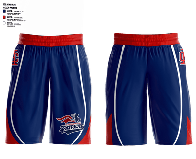 Hesperia Christian Patriots 56816041 Womens Basketball Shorts - 1