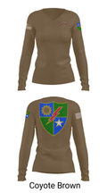 75 Ranger Regiment. 4790927 Women's Long Sleeve V-neck Shirt - 38