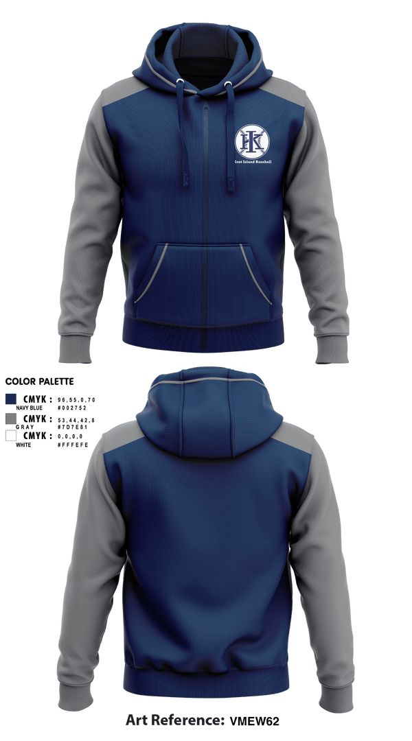 Zip Hoodie, Kent Island Baseball, Baseball, Teamtime, Team time, sublimation, custom sports apparel, team uniforms, spirit wear, spiritwear, sports uniforms, custom shirts, team store, custom team store, fundraiser sports, apparel fundraiser