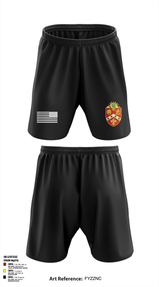 Athletic Shorts With Pockets, HHB 3rd Battalion, 3rd Field Artillery, , Teamtime, Team time, sublimation, custom sports apparel, team uniforms, spirit wear, spiritwear, sports uniforms, custom shirts, team store, custom team store, fundraiser sports, apparel fundraiser