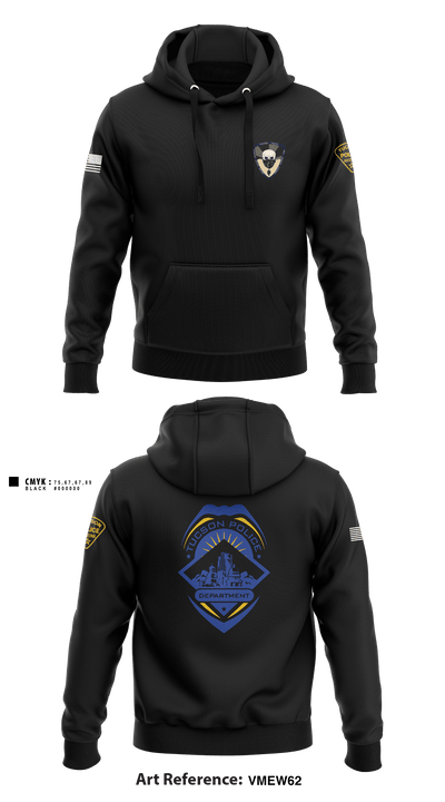 Tucson Police Department Operations Division Midtown Community Response Team 20336638 Hoodie - 1