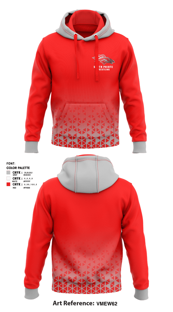 Hoodie, South Pointe High School Wrestling, Wrestling, Teamtime, Team time, sublimation, custom sports apparel, team uniforms, spirit wear, spiritwear, sports uniforms, custom shirts, team store, custom team store, fundraiser sports, apparel fundraiser