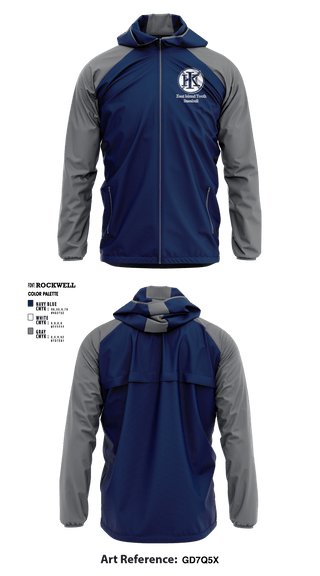 Windbreaker, Kent Island Youth Softball, Spirit Store, Teamtime, Team time, sublimation, custom sports apparel, team uniforms, spirit wear, spiritwear, sports uniforms, custom shirts, team store, custom team store, fundraiser sports, apparel fundraiser