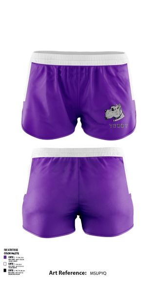 Ranger Panties, Terry High School, Spirit Store, Teamtime, Team time, sublimation, custom sports apparel, team uniforms, spirit wear, spiritwear, sports uniforms, custom shirts, team store, custom team store, fundraiser sports, apparel fundraiser