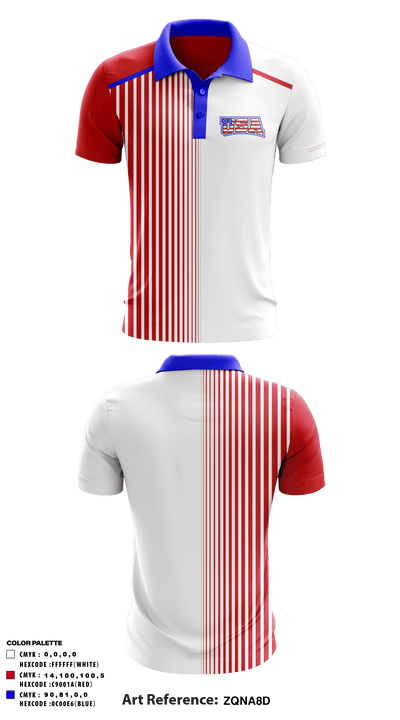 USA 15367480 Short Sleeve Performance Polo - 1