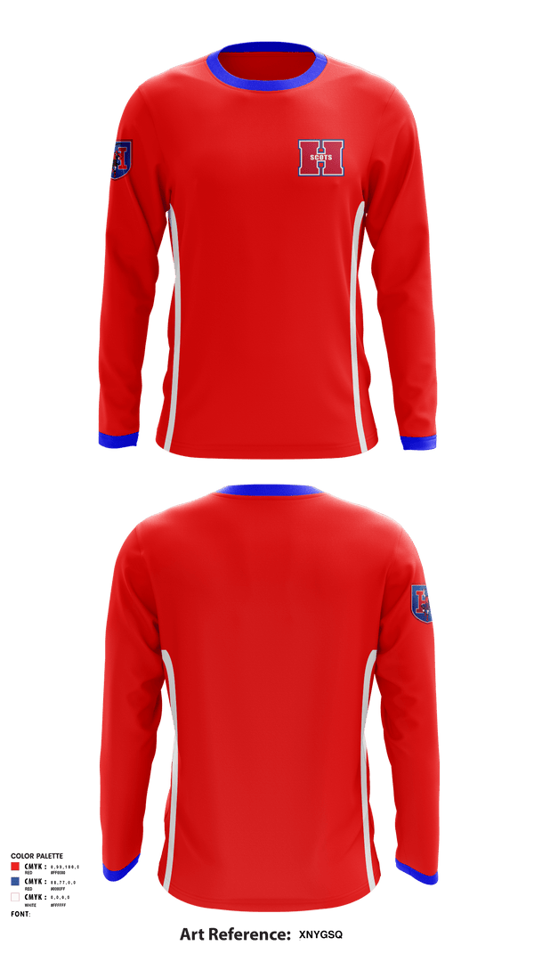 Long Sleeve Performance Shirt, Highlands High School Football, Football, Teamtime, Team time, sublimation, custom sports apparel, team uniforms, spirit wear, spiritwear, sports uniforms, custom shirts, team store, custom team store, fundraiser sports, apparel fundraiser