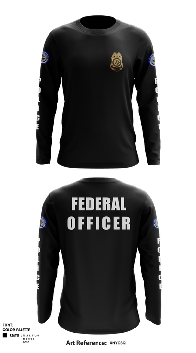 BIA POLICE 54226470 Long Sleeve Performance Shirt - 4
